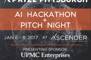 XPRIZE Pittsburgh AI Hackathon promo square