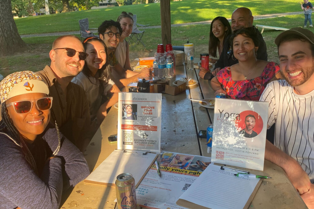 The highlight of our summer—our annual member picnic! This year, we had the perfect weather, the most delicious local food, and the best coworking community around.